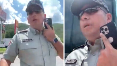 Guardia Nacional intentó decomisar teléfono; le dan sanción administrativa y exhorto