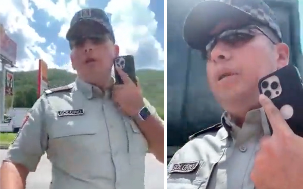 Guardia Nacional intentó decomisar teléfono; le dan sanción administrativa y exhorto