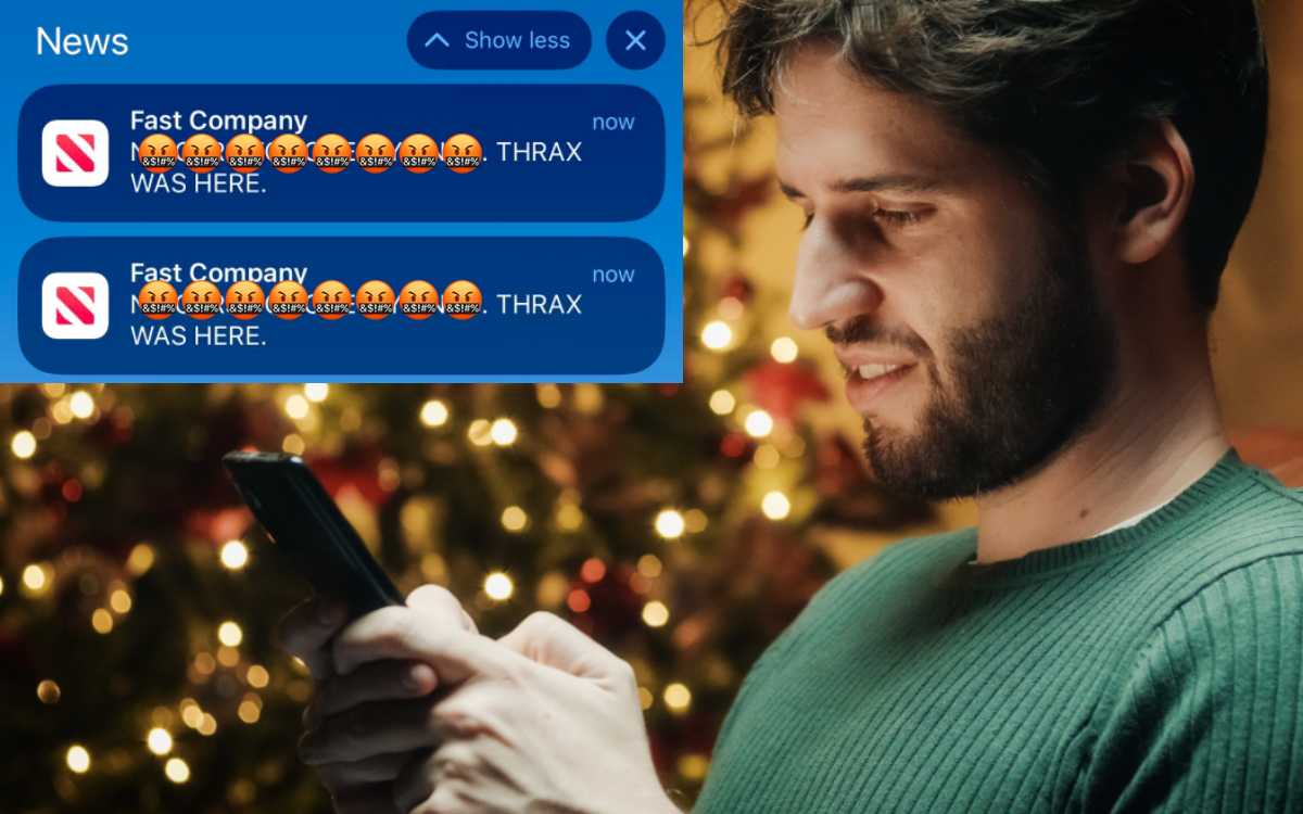 Hackeo en Apple News: envían alertas ‘obscenas y racistas’