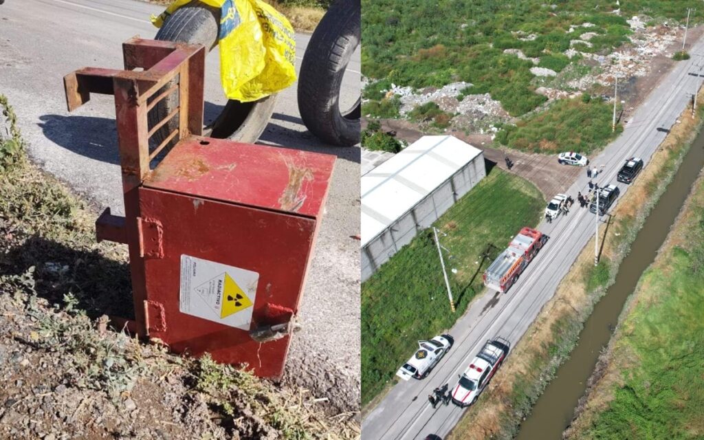 Hallan en Tecámac fuente radioactiva robada