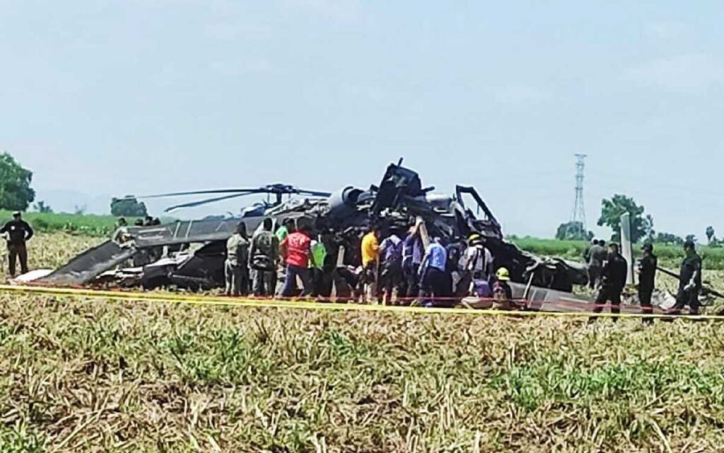 Helicóptero de Marina cayó por falta de combustible: FGR
