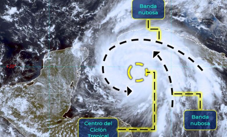 Huracán 'Ian' se fortalece ligeramente