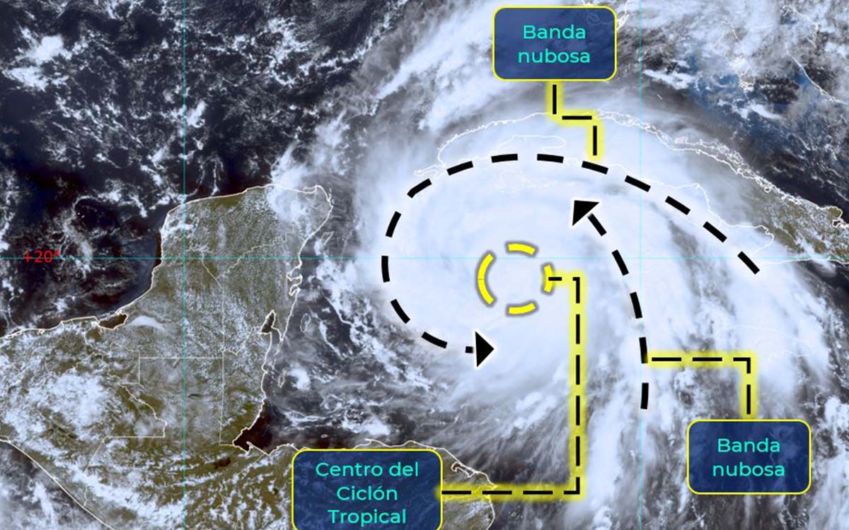 Huracán 'Ian' se fortalece ligeramente