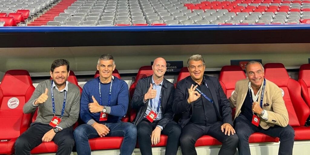 Ilusión y confianza en la comitiva azulgrana desde el Allianz Arena