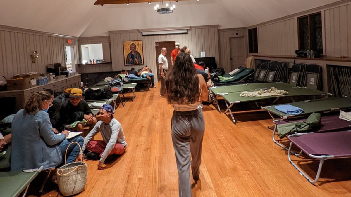 Inmigrantes venezolanos lIegan a Martha’s Vineyard desde Texas