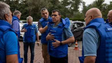 Inspectores de la ONU se preparan para el segundo día de evaluación de riesgos en planta nuclear