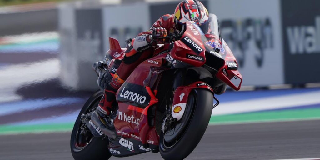 Jack Miller confirma el dominio de las Ducati en el circuito de Motorland