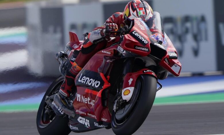 Jack Miller confirma el dominio de las Ducati en el circuito de Motorland