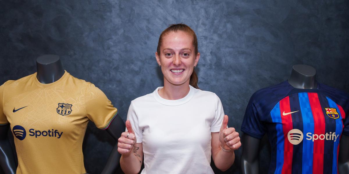 Keira Walsh, "orgullosa" del Barça" y Lucy Bronze, feliz: "Estoy disfrutando"