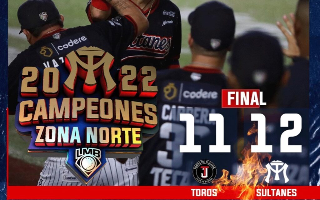 LMB: Sultanes es campeón de la Zona Norte y esperan rival para la Serie del Rey | Video