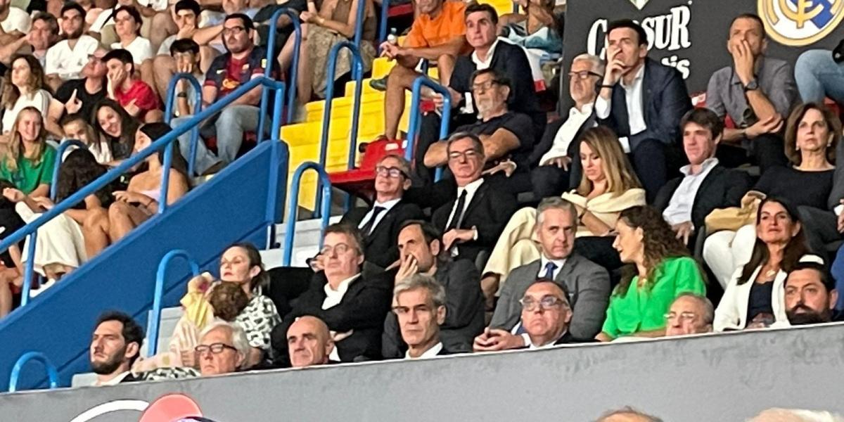 La Supercopa, con Florentino y sin Laporta