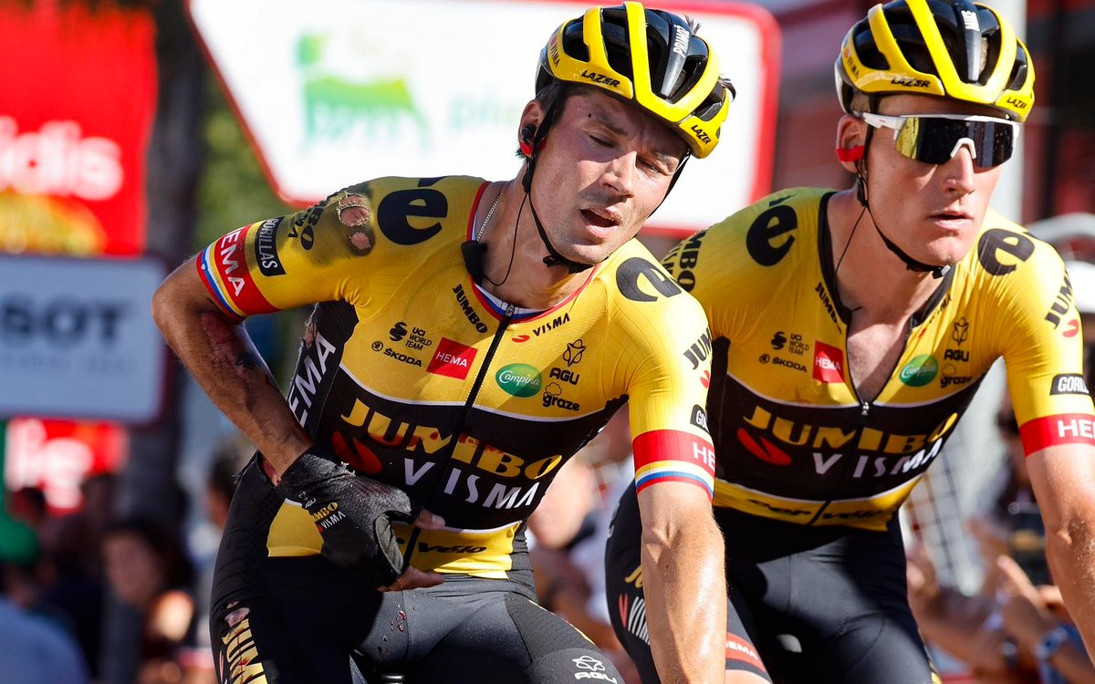 La Vuelta 2022: Abandona Primoz Roglic la ronda española, tras dura caída | Video