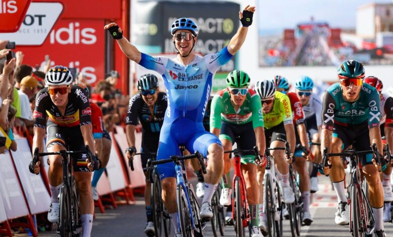 La Vuelta 2022: Kaden Groves se queda por unos centímetros con la Etapa 11 | Video