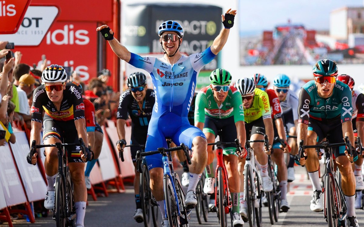 La Vuelta 2022: Kaden Groves se queda por unos centímetros con la Etapa 11 | Video