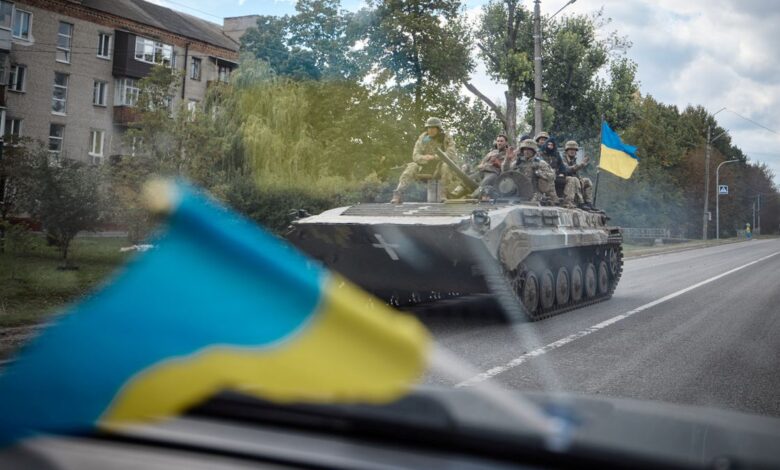 La contraofensiva de Ucrania logra avances en el este y llega a las puertas de Lugansk