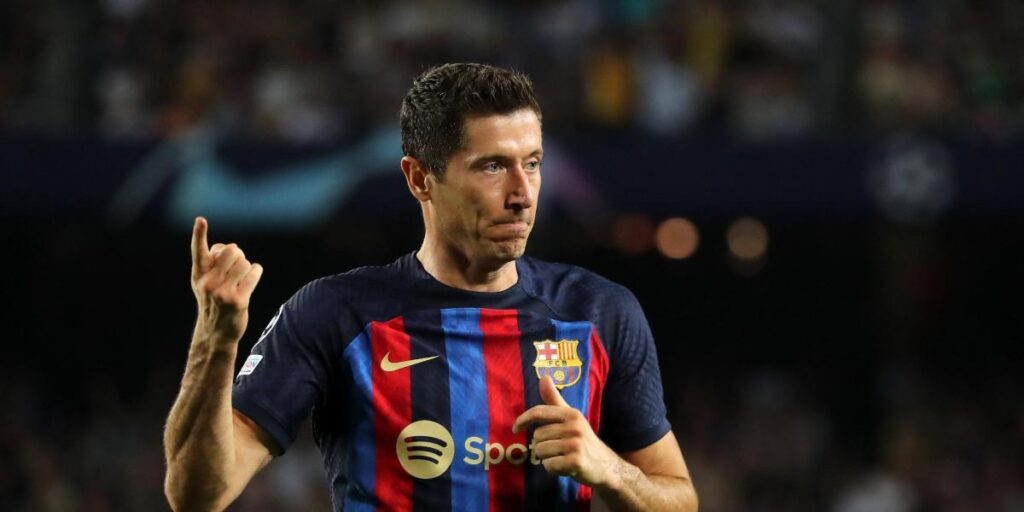 La exhibición de Lewandowski, en cifras