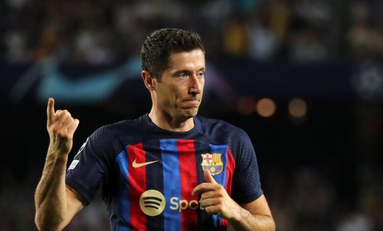 La exhibición de Lewandowski, en cifras