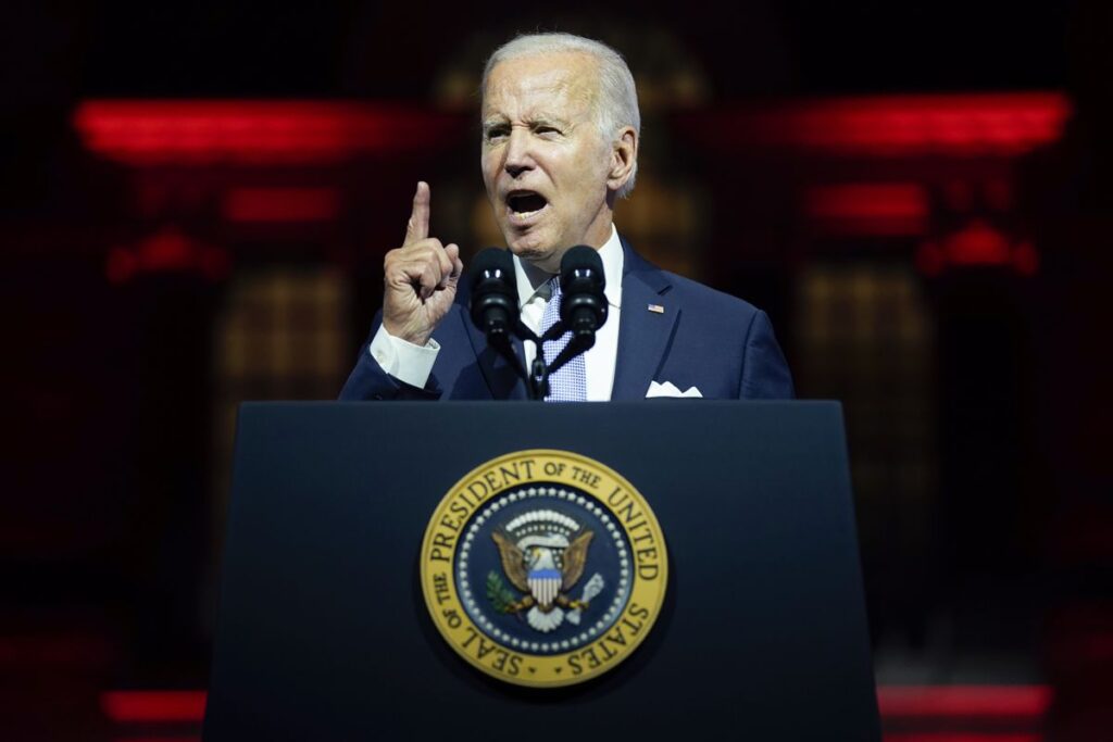 La llamada de atención de Biden