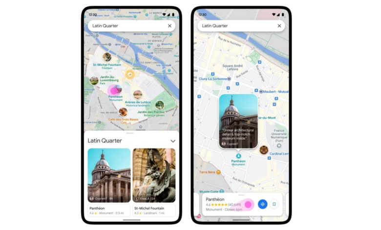 La próxima función de Google Maps le permitirá ver el "ambiente" de un vecindario