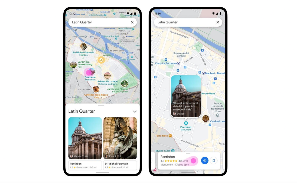 La próxima función de Google Maps le permitirá ver el "ambiente" de un vecindario