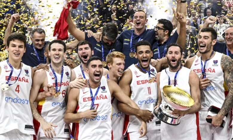 La selección española y sus huevos de oro
