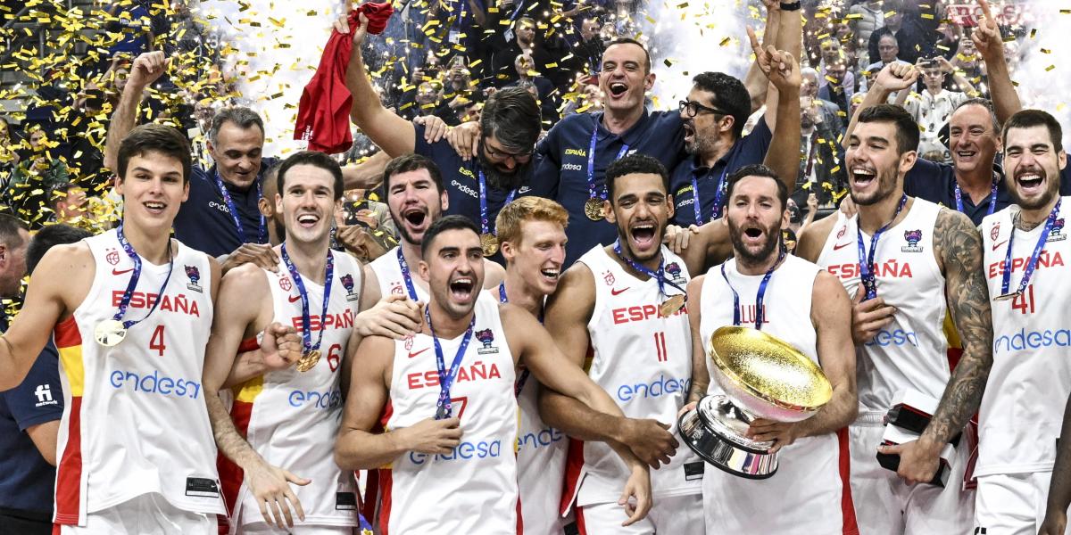 La selección española y sus huevos de oro