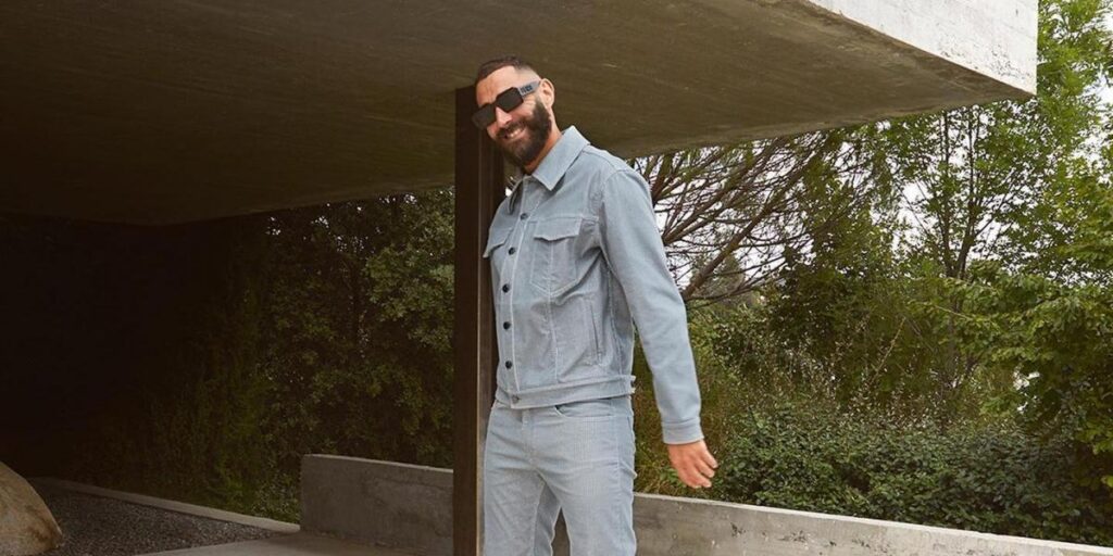 Las carísimas zapatillas de Fendi de las que Benzema es imagen