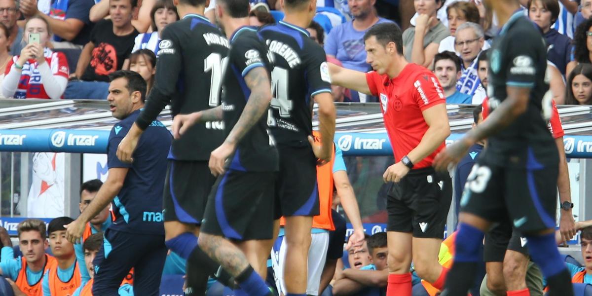 Las imágenes desmontan el 'argumento' de Soto Grado en su fatal error con el Atlético