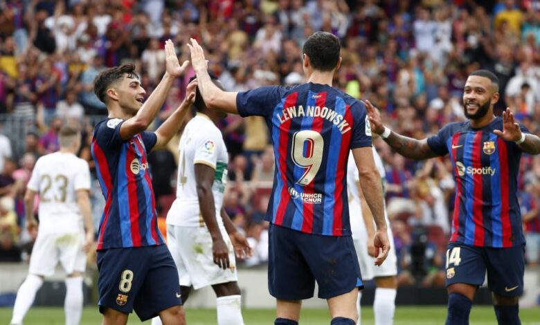 Las mejores fotos del Barça - Elche
