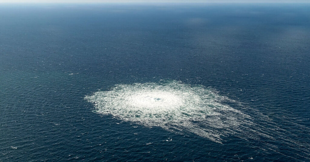 Las rupturas del oleoducto Nord Stream parecen deliberadas, dicen los europeos