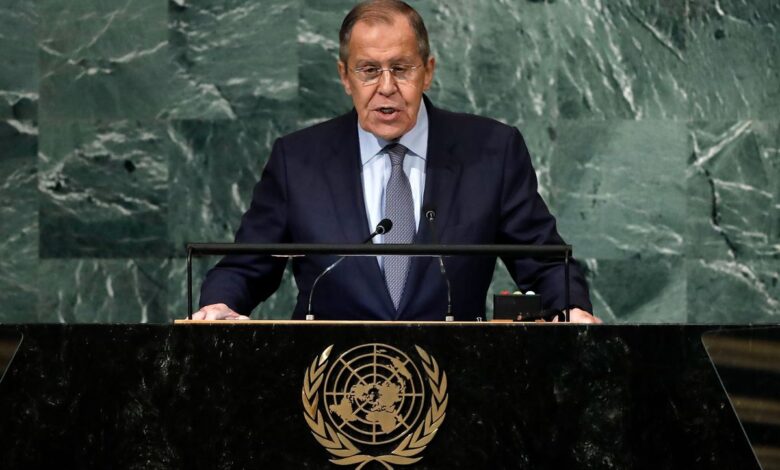 Lavrov acusa en la ONU a Occidente de querer “borrar” a Rusia del mapa