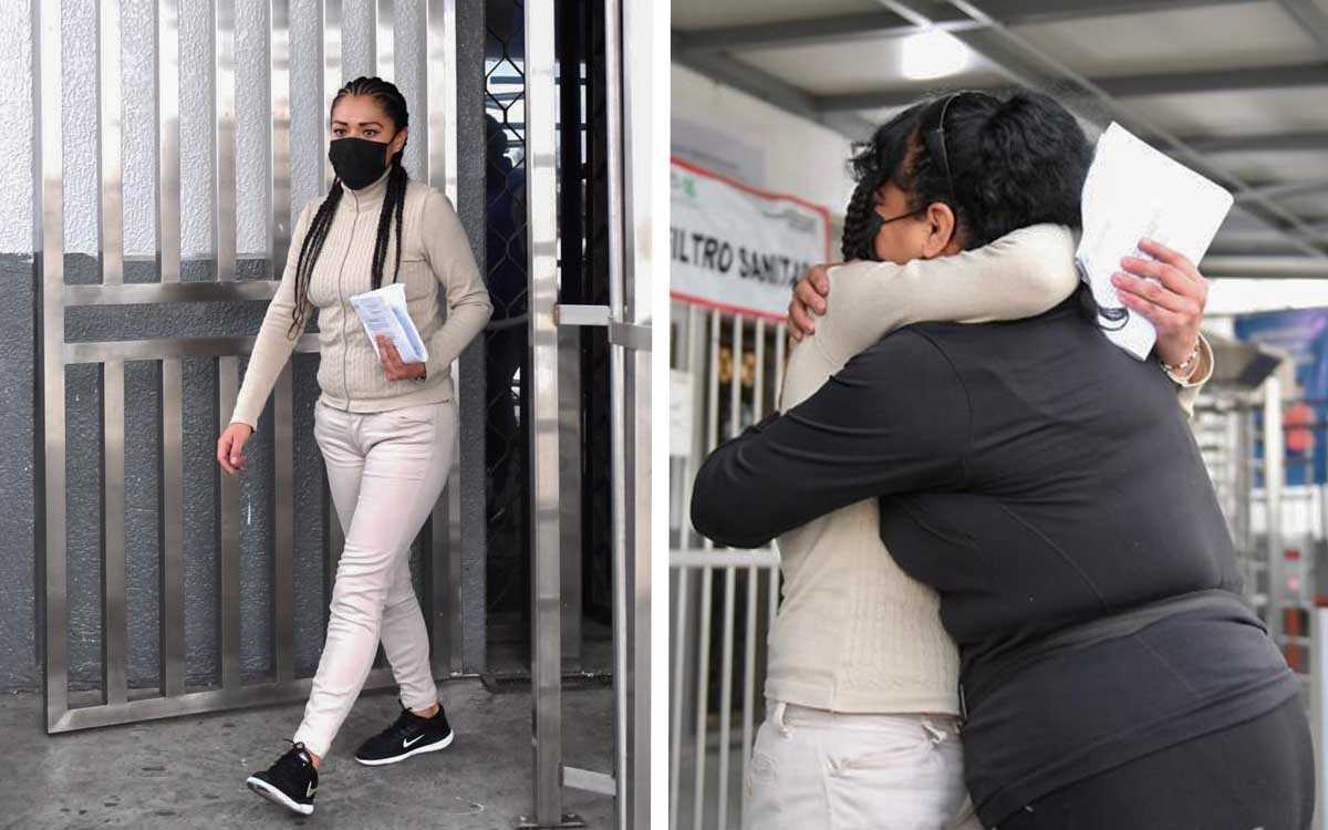 Liberan a Gladys del penal de Santa Martha; pasó dos años y medio en prisión por participar en una pelea