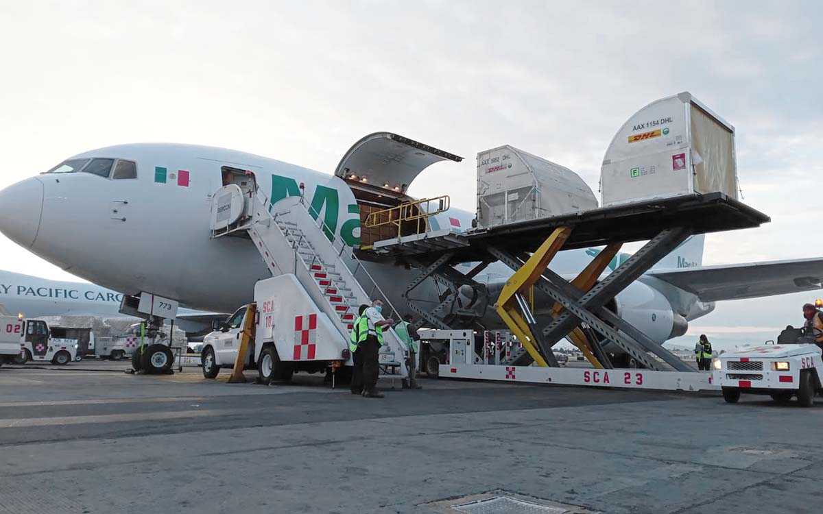 Llegan a México 1.2 millones de vacunas pediátricas contra Covid-19 de Covax