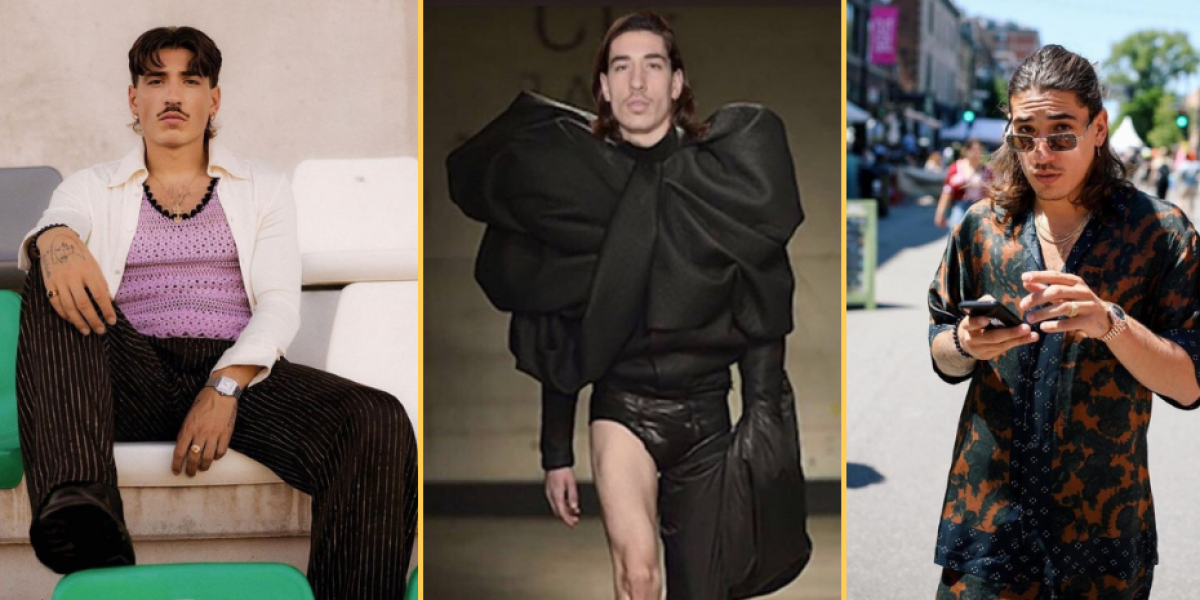 Héctor Bellerín y sus 'looks' más arriesgados