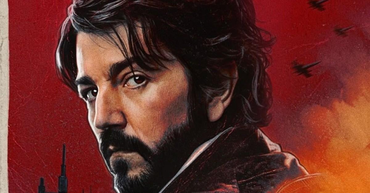 Los carteles de personajes de Andor muestran a Cassian, Mon Mothma y Luthen Rael