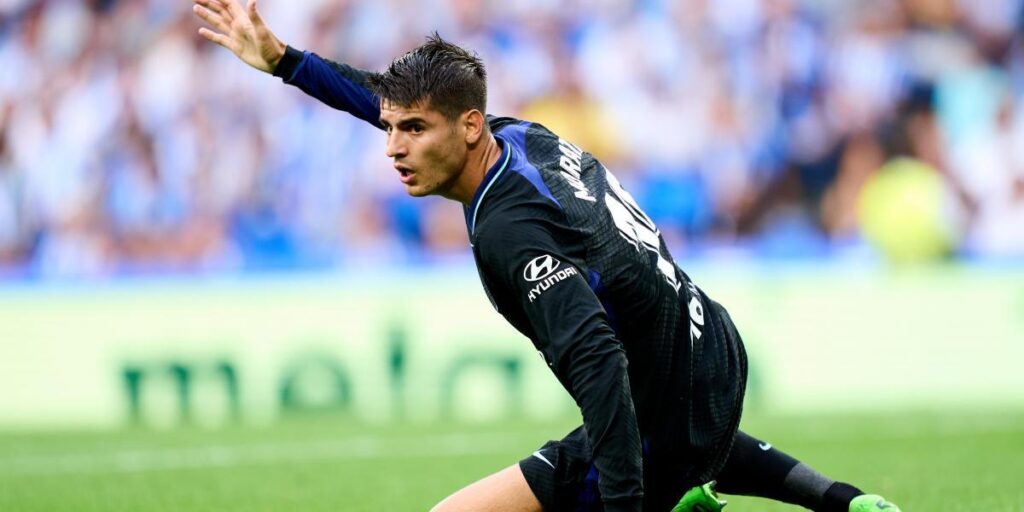 Los contradictorios datos rematadores de Morata que preocupan en el Atlético