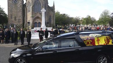 Los restos de Isabel II viajan de Balmoral a Edimburgo | Fotos