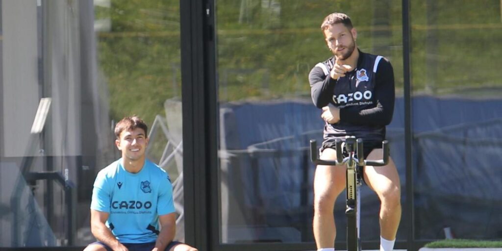 Luis Enrique deja a Remiro, Zubimendi, Merino y Brais con las ganas