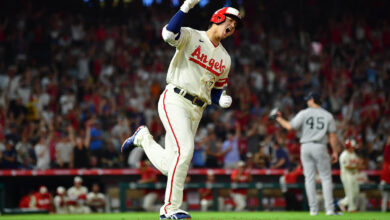MLB: Ohtani, primer jugador en la historia con 30 jonrones y 10 victorias en la loma |  Video