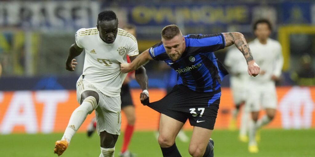 Mané no brilla en la exhibición del Bayern y Nagelsmann le defiende