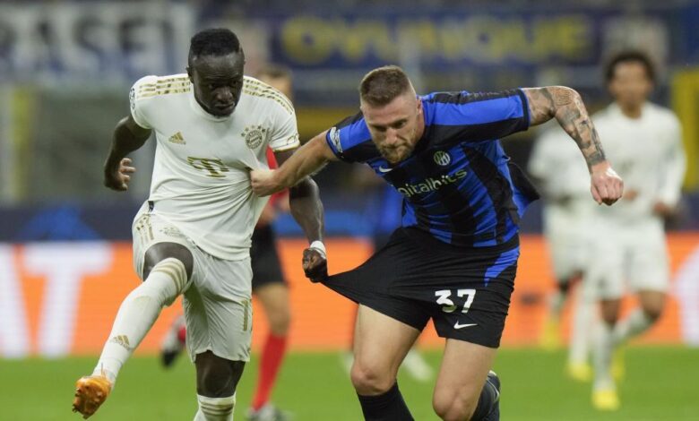 Mané no brilla en la exhibición del Bayern y Nagelsmann le defiende