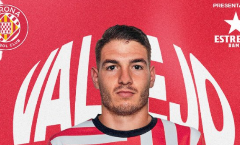 Manu Vallejo llega al Girona traspasado por el Valencia