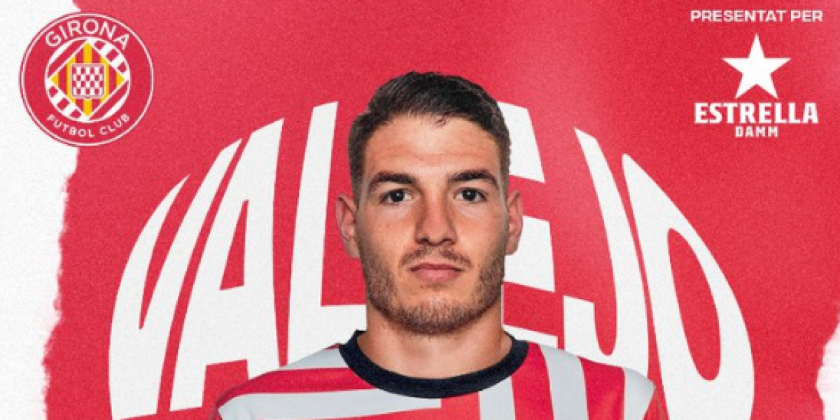 Manu Vallejo llega al Girona traspasado por el Valencia