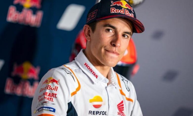 Marc Márquez afirma que solo hay "un 1 %" de hacer podio en Aragón
