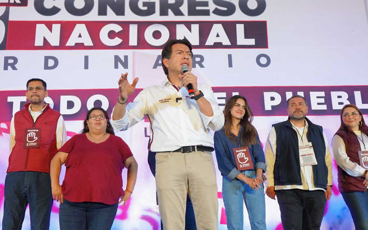 Mario Delgado y Citlalli Hernández se quedarán en dirigencia de Morena hasta octubre de 2024