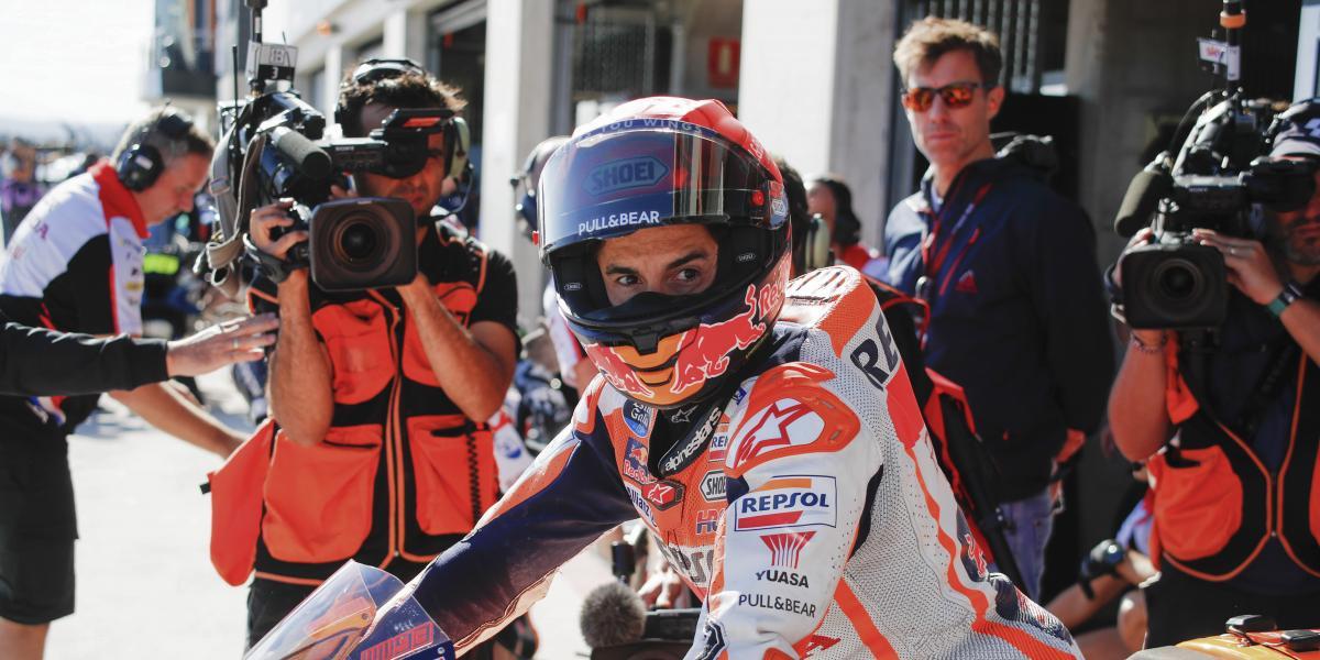 Márquez, honesto : "Creo que hoy hemos visto, habéis visto, la realidad"