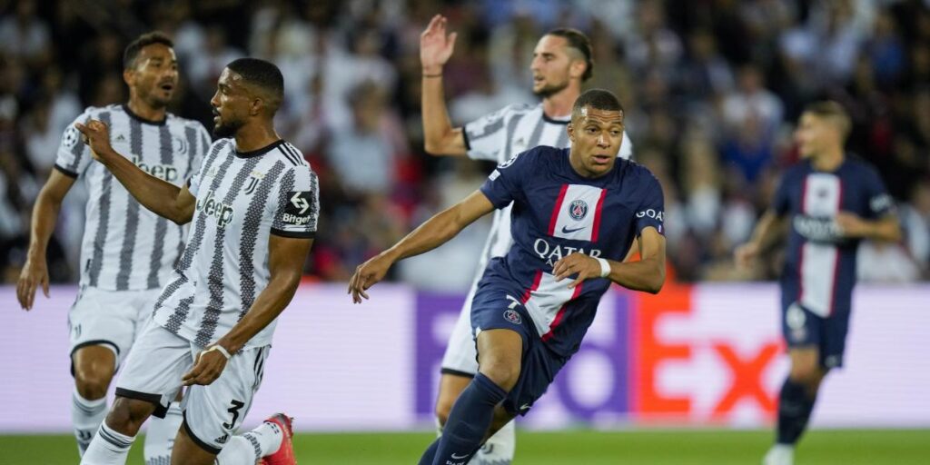 Mbappé lidera el triunfo del PSG ante la Juve