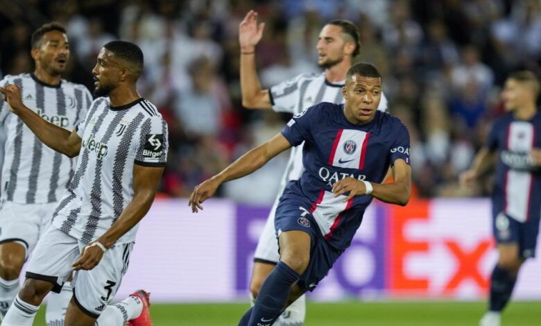 Mbappé lidera el triunfo del PSG ante la Juve