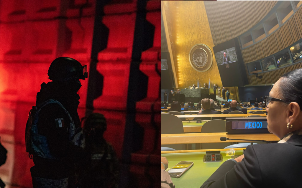 México no fabrica las armas, pero sí pone los muertos: Rosa Icela Rodríguez ante la ONU