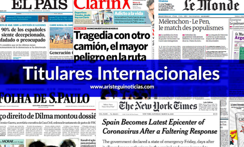 Moscú aturdido admite haber perdido la mayoría de Kharkiv; Muere el escritor Javier Marías; y más | Primeras planas del mundo 12/09/2022